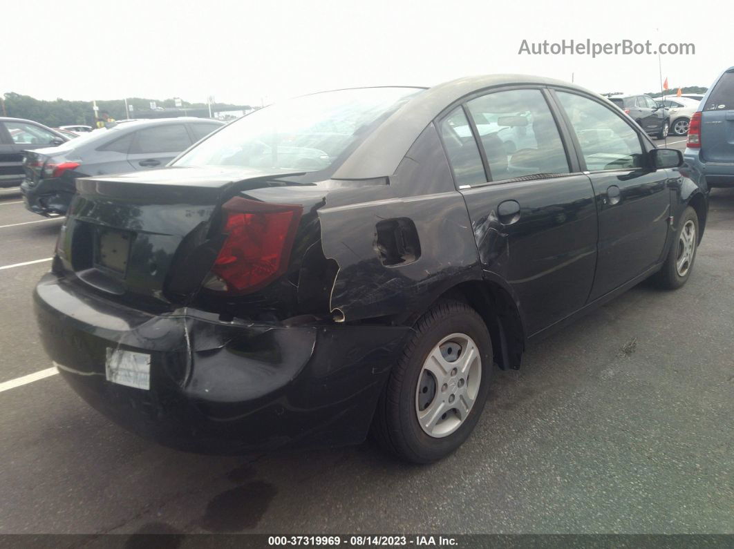 2003 Saturn Ion Ion 1 Black vin: 1G8AG52F93Z158846