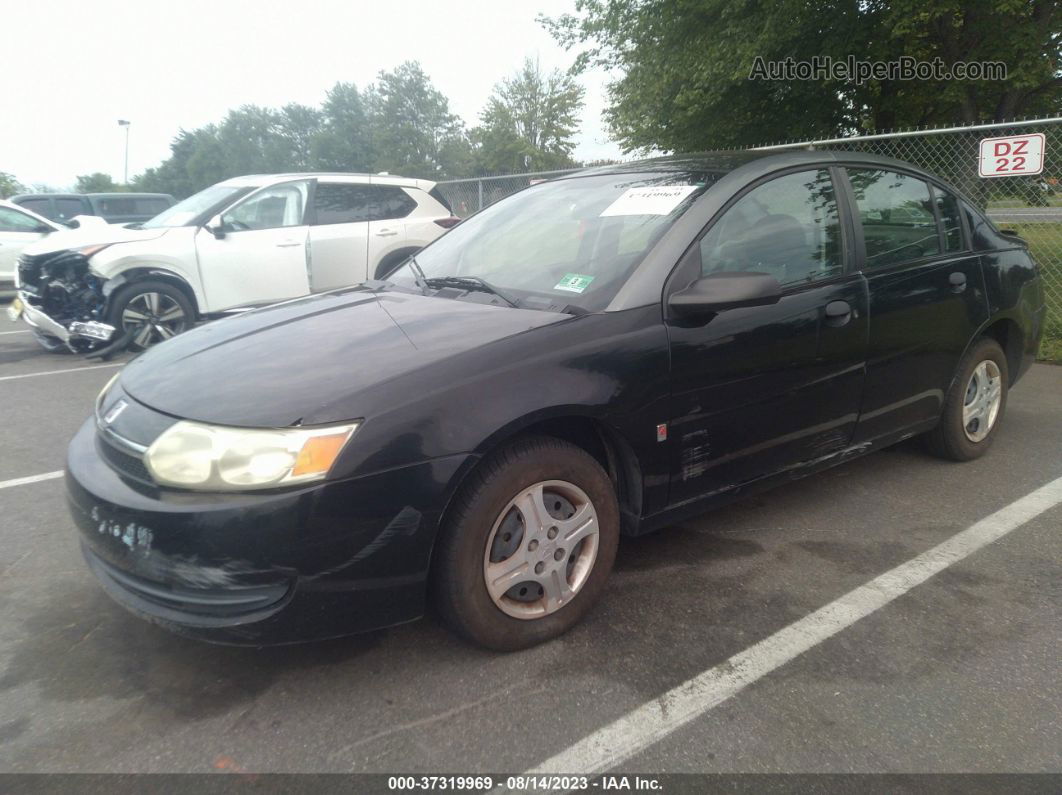 2003 Saturn Ion Ion 1 Black vin: 1G8AG52F93Z158846