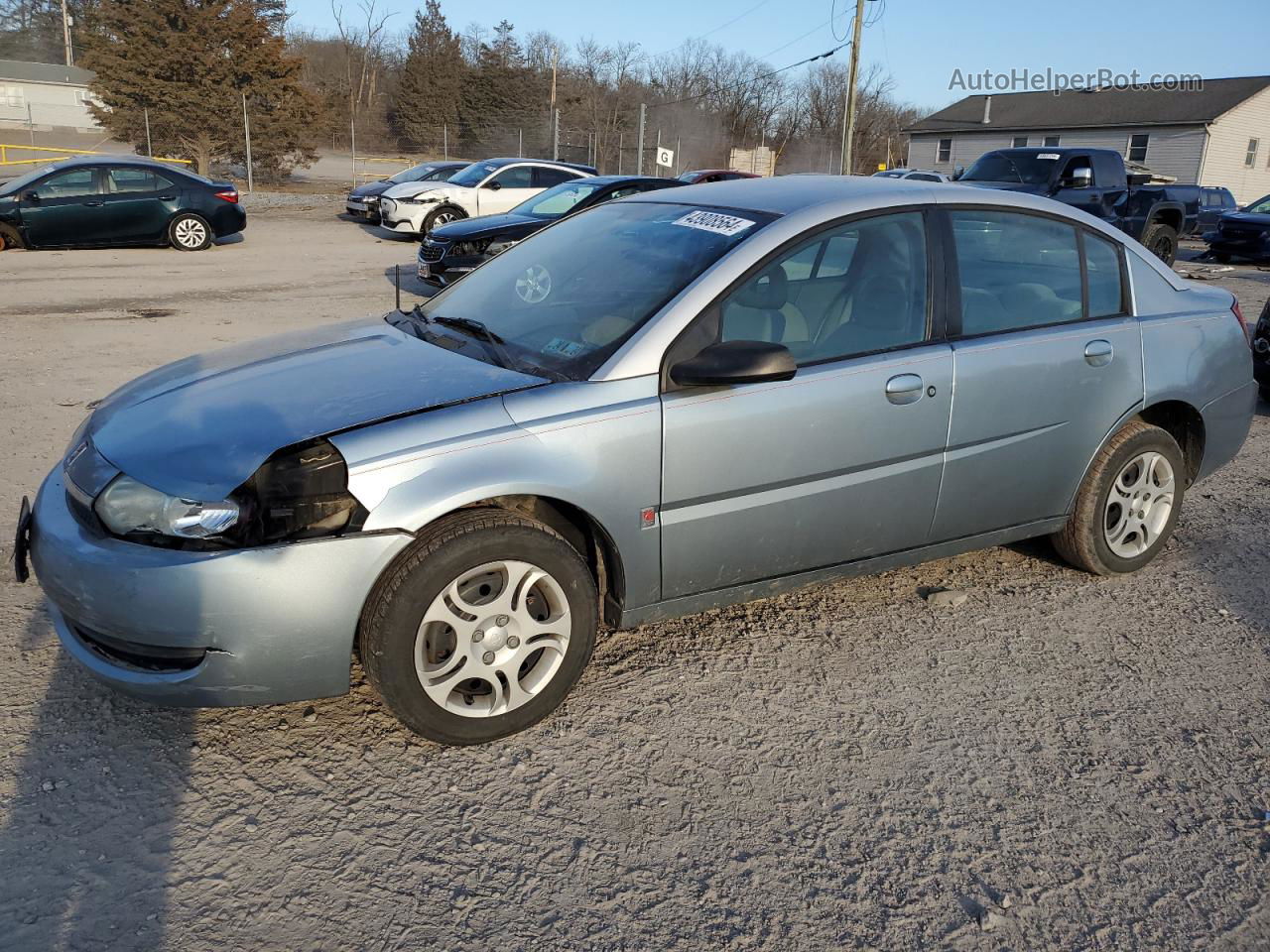 2003 Saturn Ion Level 2 Silver vin: 1G8AJ52F03Z131973