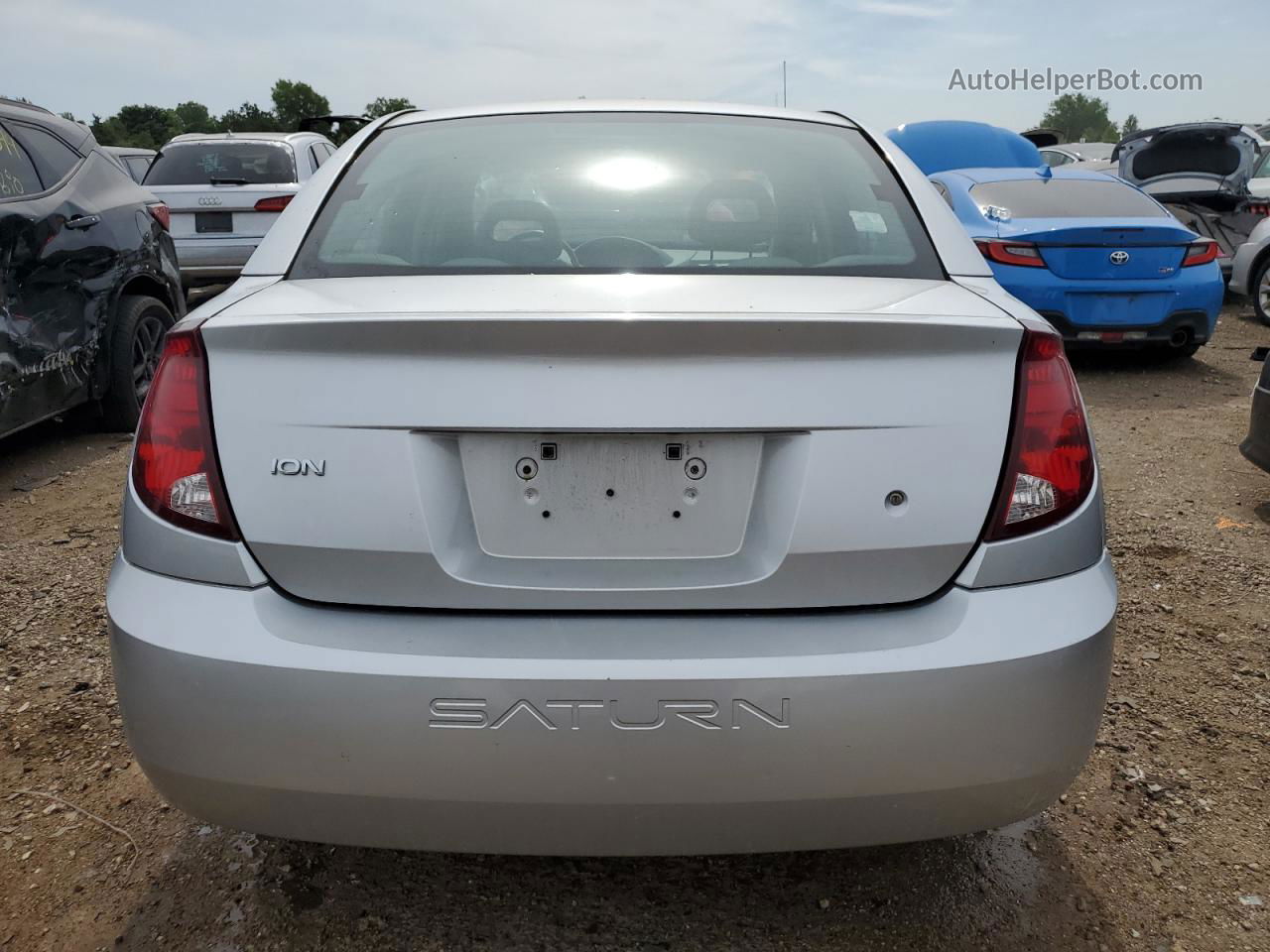 2003 Saturn Ion Level 2 Silver vin: 1G8AJ52F03Z177173