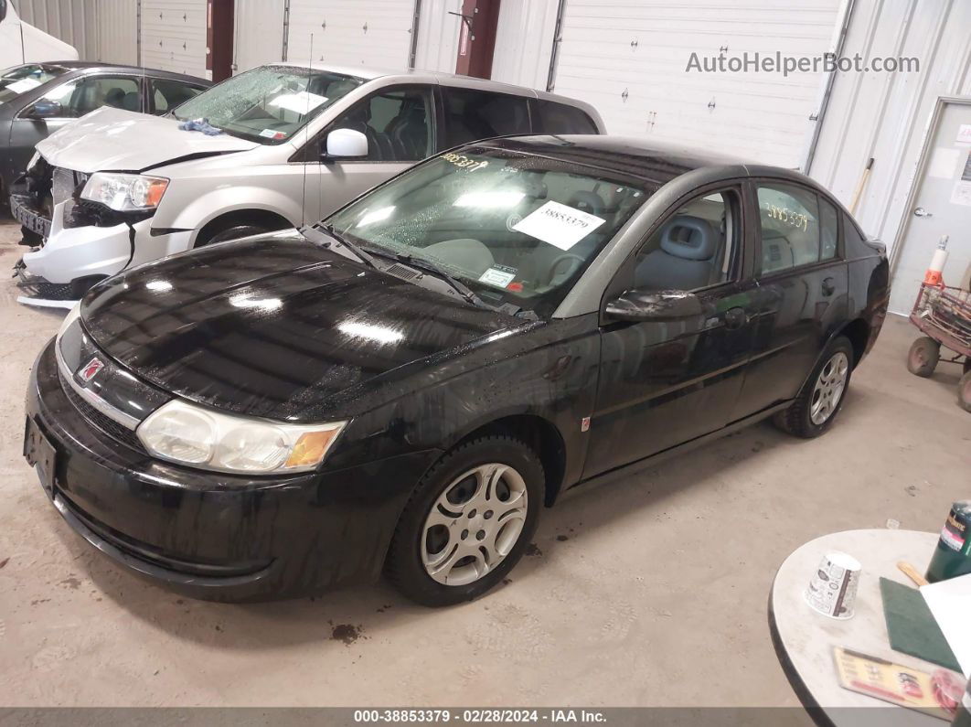 2003 Saturn Ion 2 Черный vin: 1G8AJ52F13Z110467