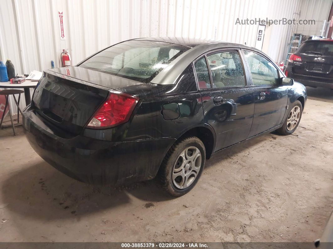 2003 Saturn Ion 2 Черный vin: 1G8AJ52F13Z110467