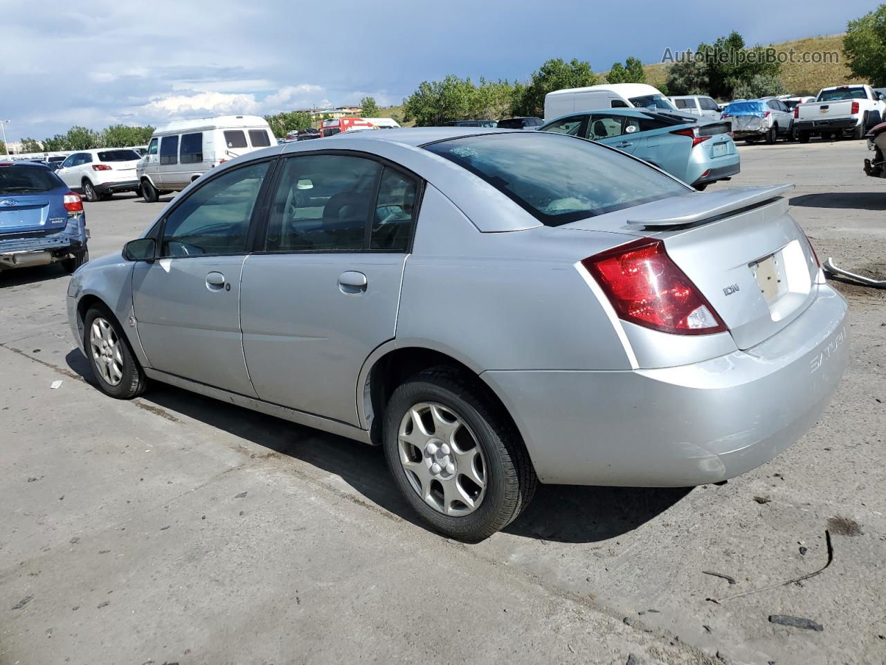 2003 Saturn Ion Level 2 Silver vin: 1G8AJ52F13Z122764