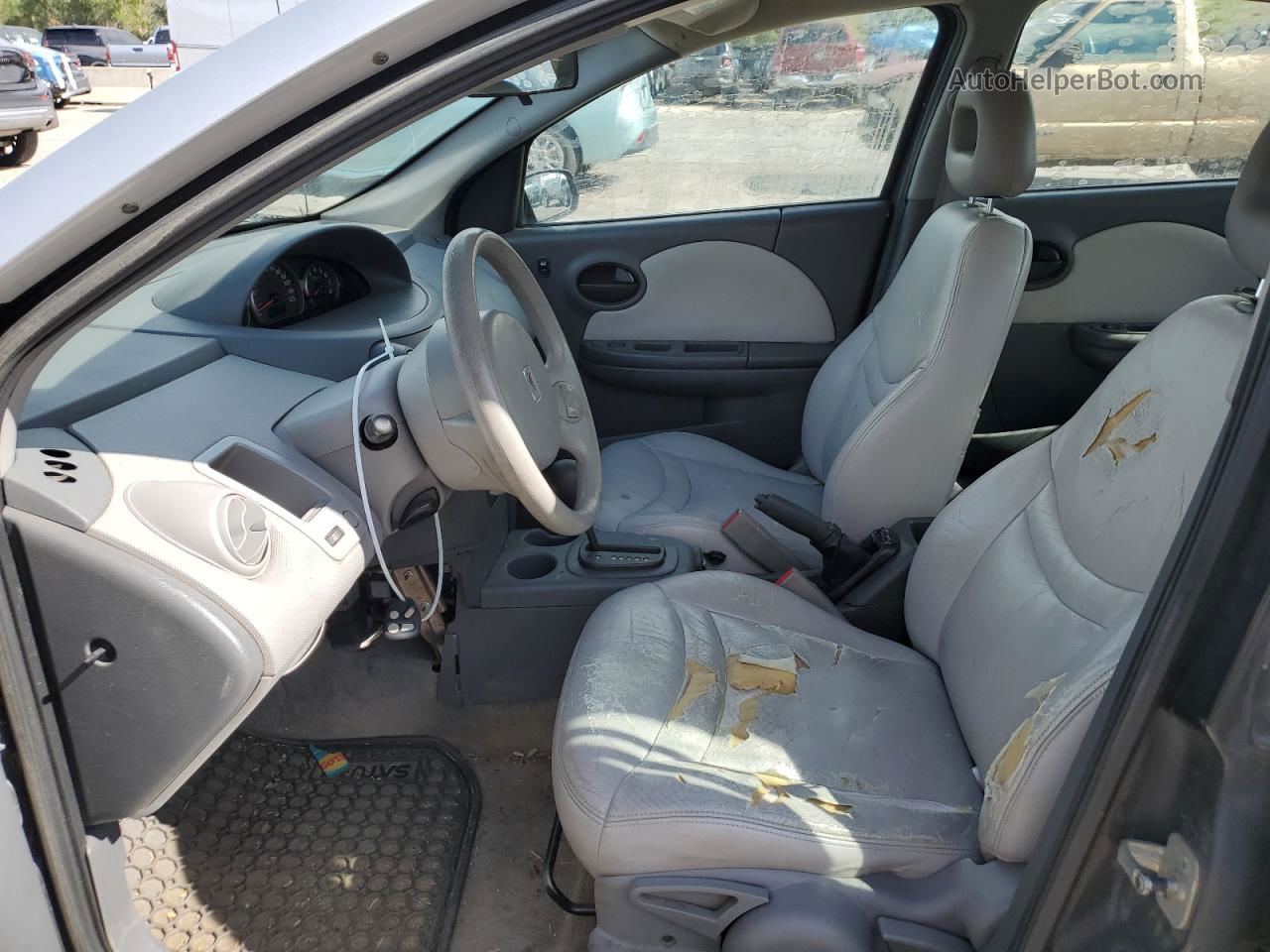 2003 Saturn Ion Level 2 Silver vin: 1G8AJ52F13Z122764