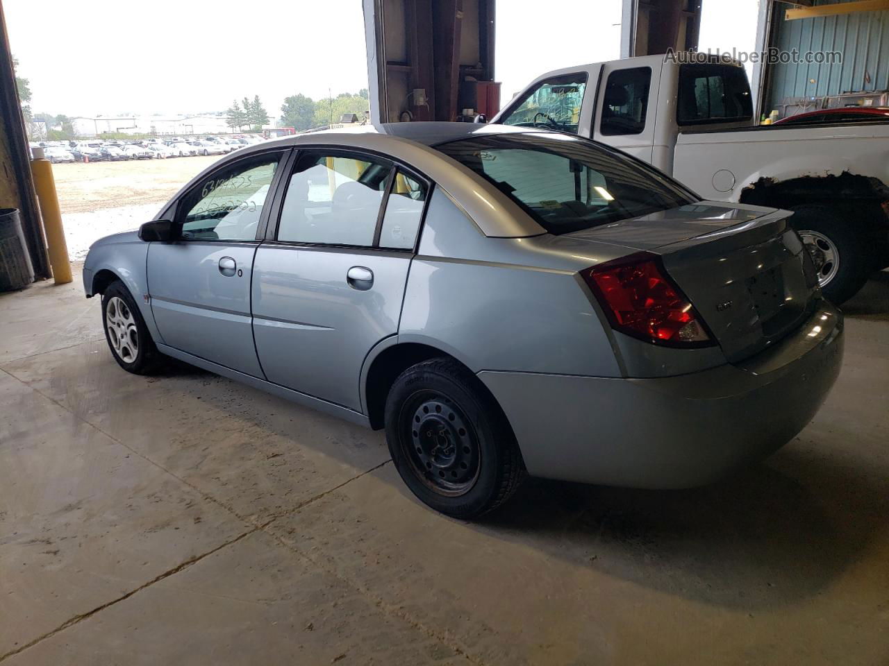 2003 Saturn Ion Level 2 Silver vin: 1G8AJ52F13Z134977