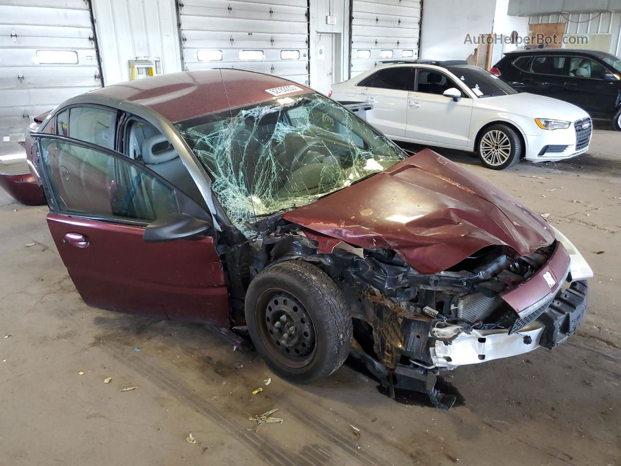 2003 Saturn Ion Level 2 Maroon vin: 1G8AJ52F13Z154078