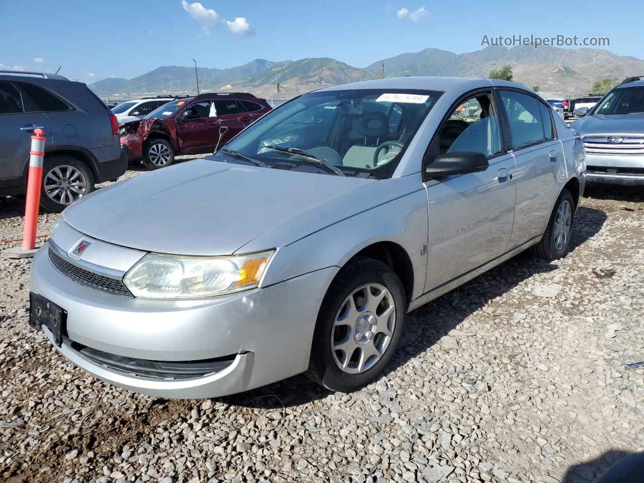 2003 Saturn Ion Level 2 Silver vin: 1G8AJ52F23Z111661