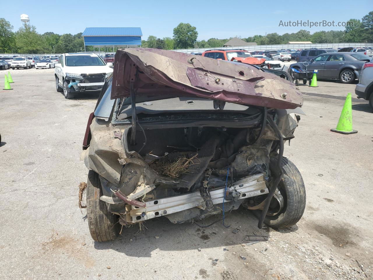 2003 Saturn Ion Level 2 Темно-бордовый vin: 1G8AJ52F23Z116181