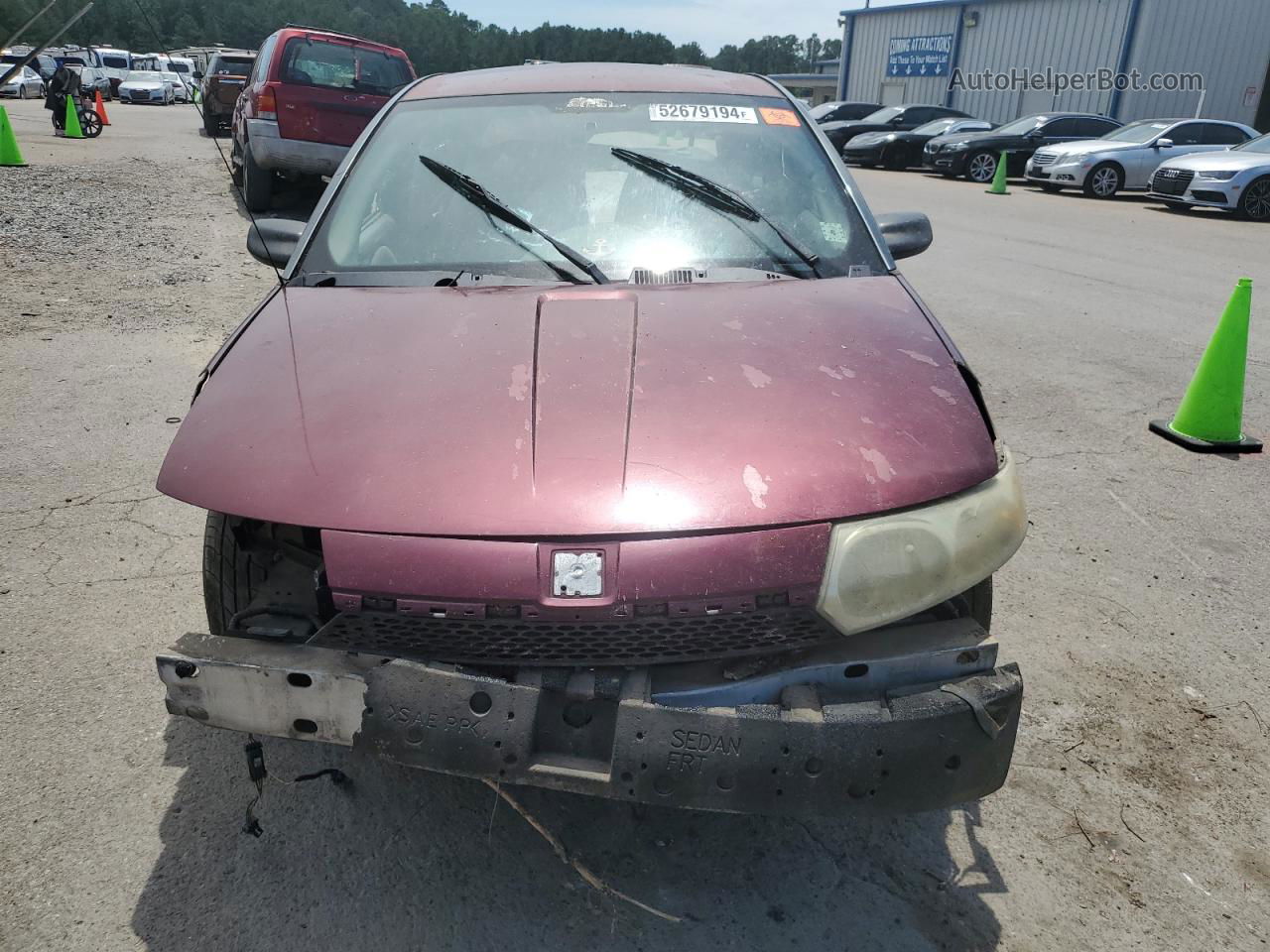 2003 Saturn Ion Level 2 Темно-бордовый vin: 1G8AJ52F23Z116181