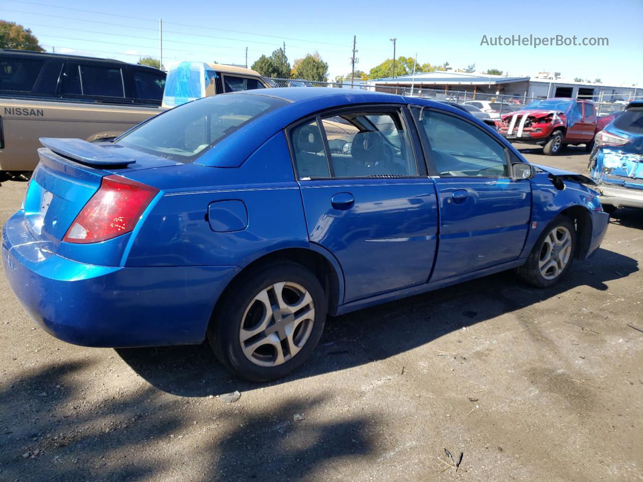 2003 Saturn Ion Level 2 Blue vin: 1G8AJ52F23Z150248