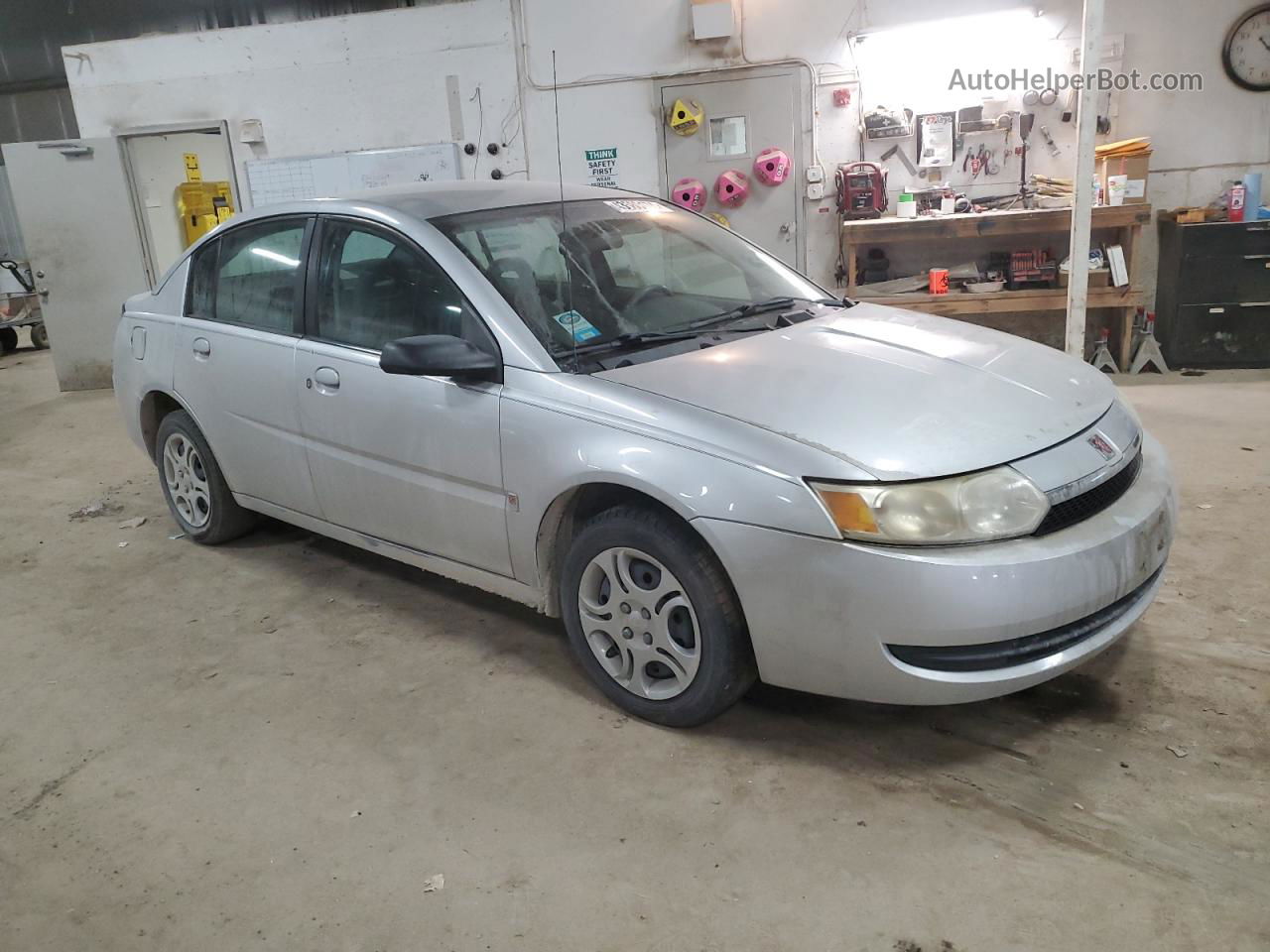 2003 Saturn Ion Level 2 Silver vin: 1G8AJ52F23Z166255