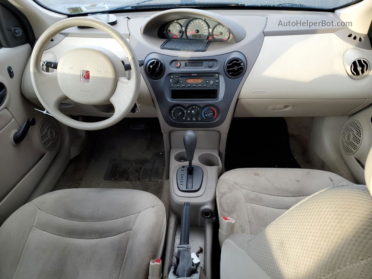 2003 Saturn Ion Level 2 White vin: 1G8AJ52F33Z101107