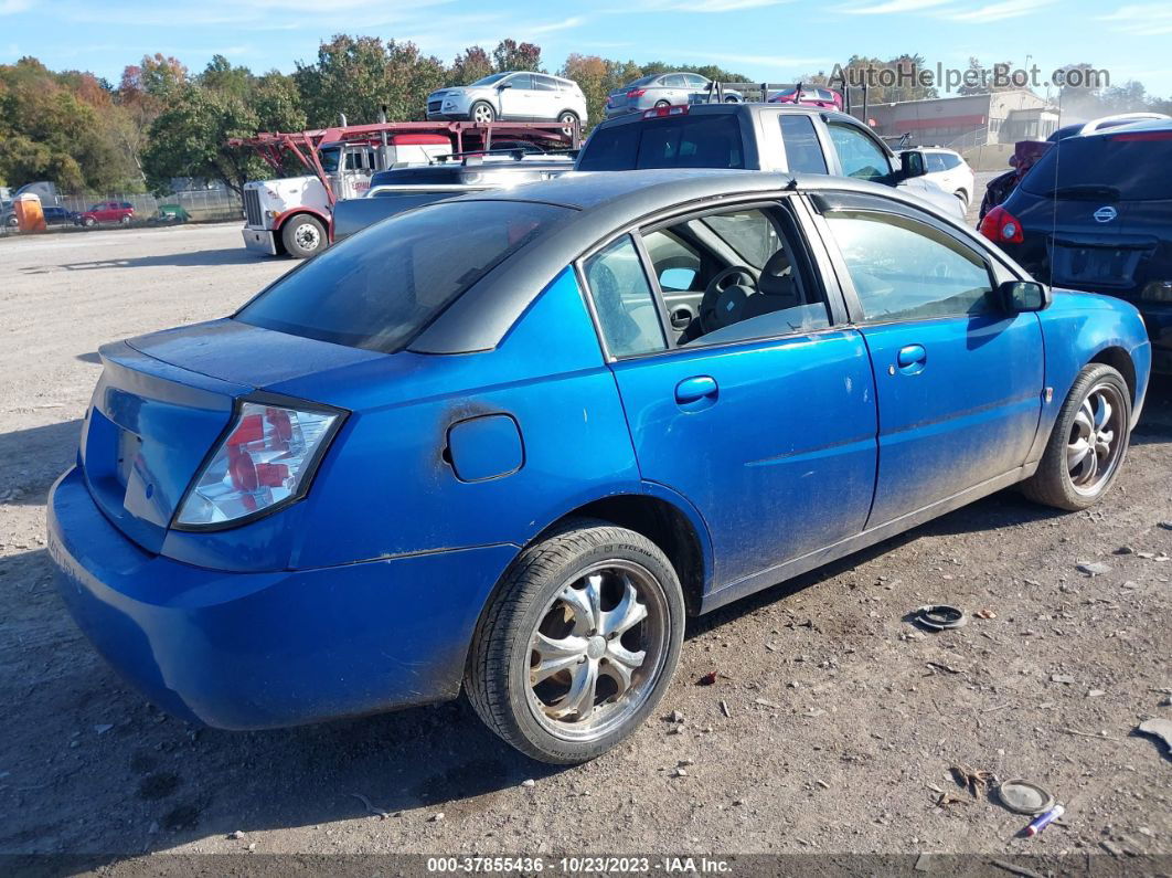 2003 Saturn Ion Ion 2 Blue vin: 1G8AJ52F33Z133670