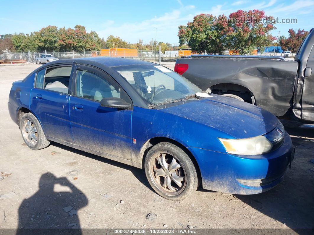 2003 Saturn Ion Ion 2 Синий vin: 1G8AJ52F33Z133670