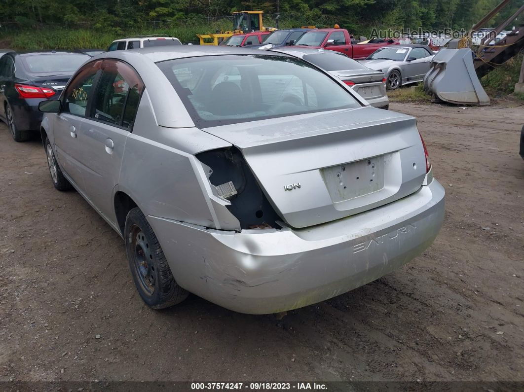 2003 Saturn Ion Ion 2 Silver vin: 1G8AJ52F33Z178799