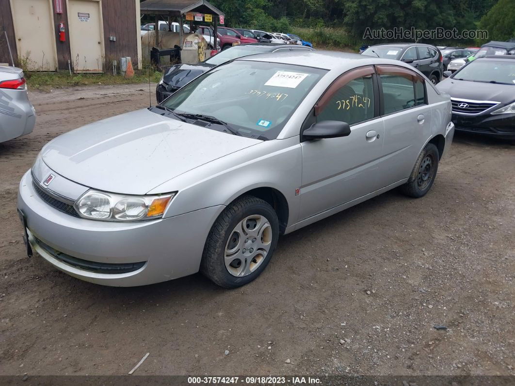 2003 Saturn Ion Ion 2 Silver vin: 1G8AJ52F33Z178799