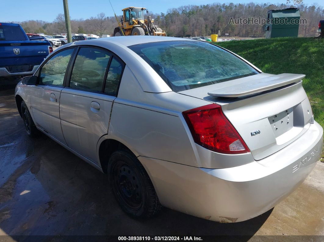 2003 Saturn Ion 2 Silver vin: 1G8AJ52F33Z192248