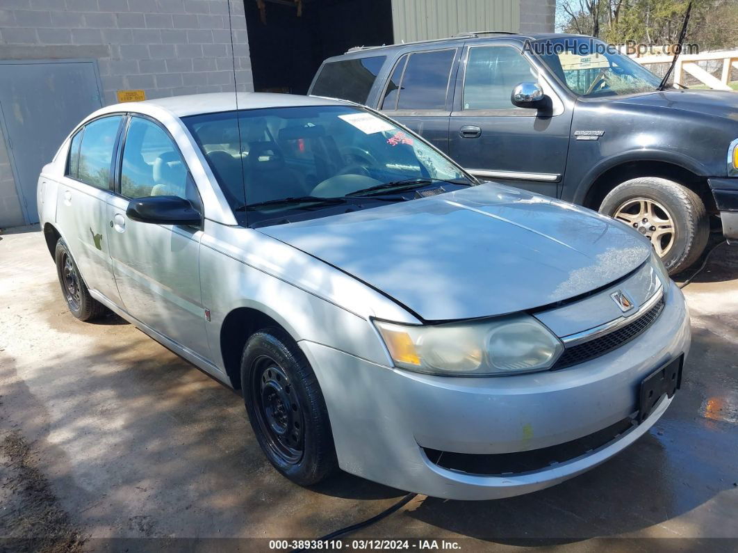 2003 Saturn Ion 2 Silver vin: 1G8AJ52F33Z192248