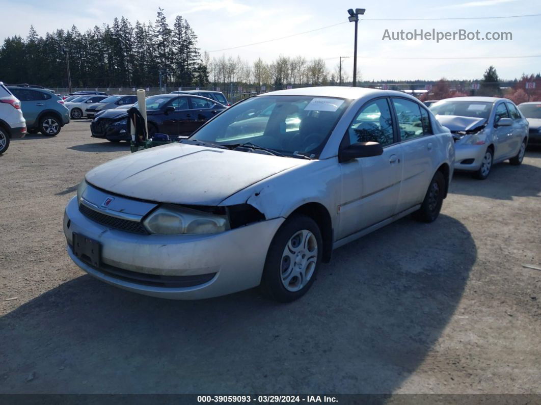 2003 Saturn Ion 2 Silver vin: 1G8AJ52F43Z101746