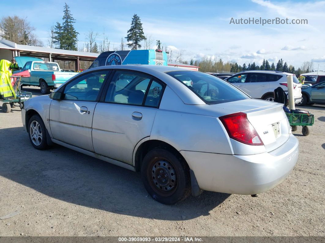 2003 Saturn Ion 2 Silver vin: 1G8AJ52F43Z101746