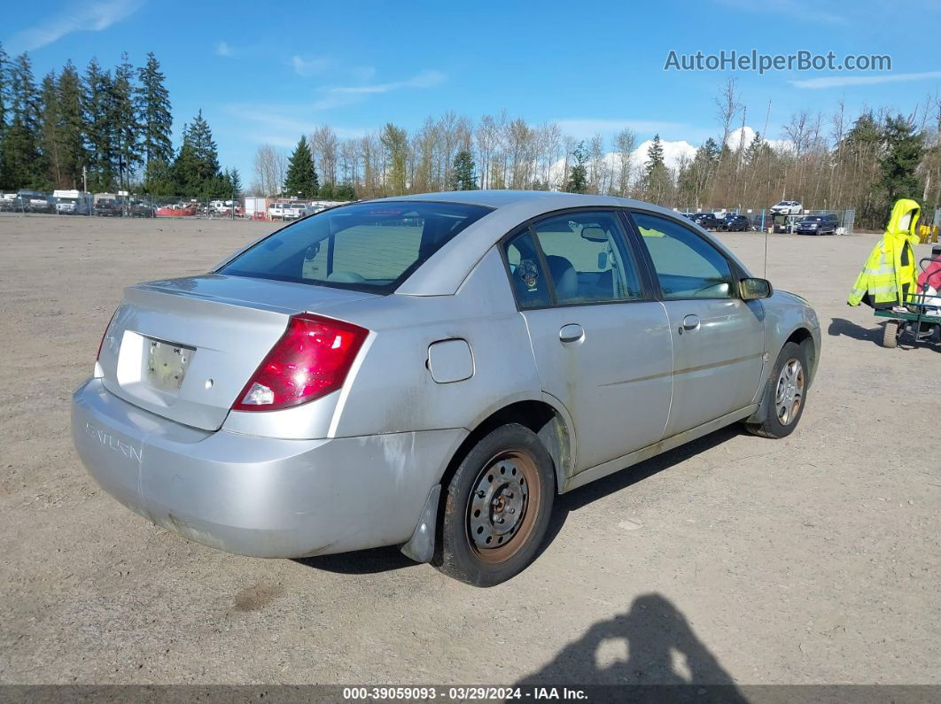 2003 Saturn Ion 2 Silver vin: 1G8AJ52F43Z101746