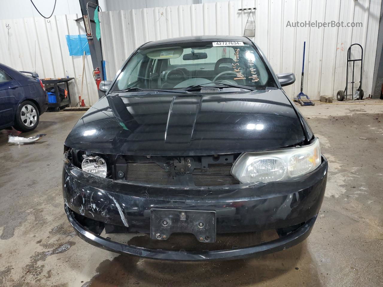 2003 Saturn Ion Level 2 Black vin: 1G8AJ52F43Z131765