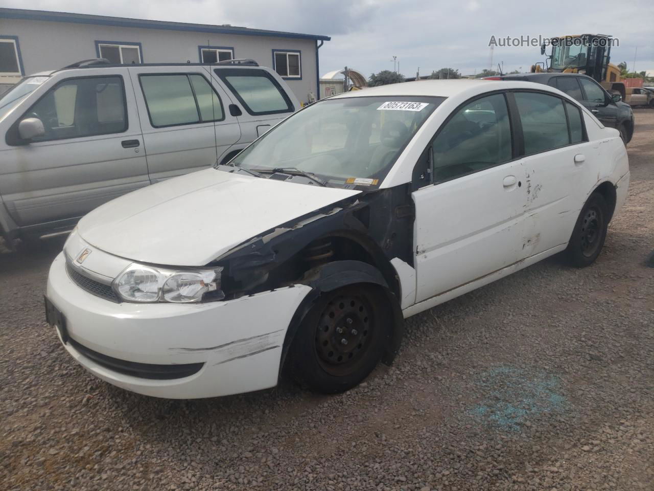 2003 Saturn Ion Level 2 White vin: 1G8AJ52F43Z155774