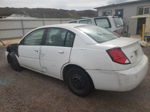 2003 Saturn Ion Level 2 White vin: 1G8AJ52F43Z155774