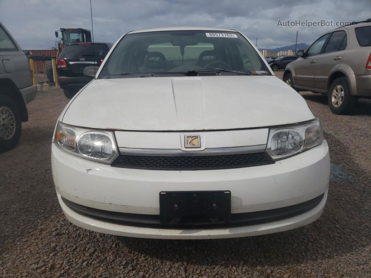 2003 Saturn Ion Level 2 White vin: 1G8AJ52F43Z155774