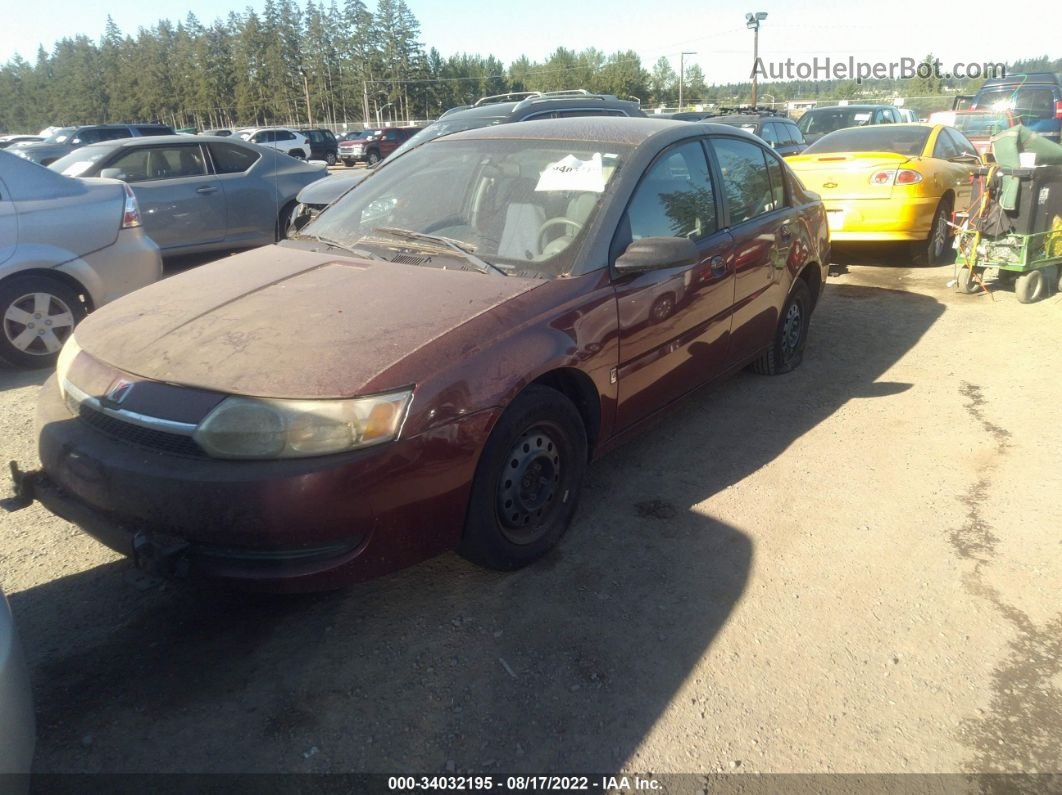 2003 Saturn Ion Ion 2 Red vin: 1G8AJ52F63Z116667