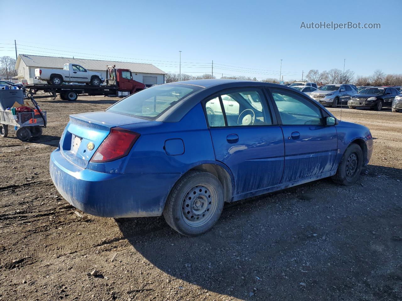 2003 Saturn Ion Level 2 Blue vin: 1G8AJ52F63Z135509