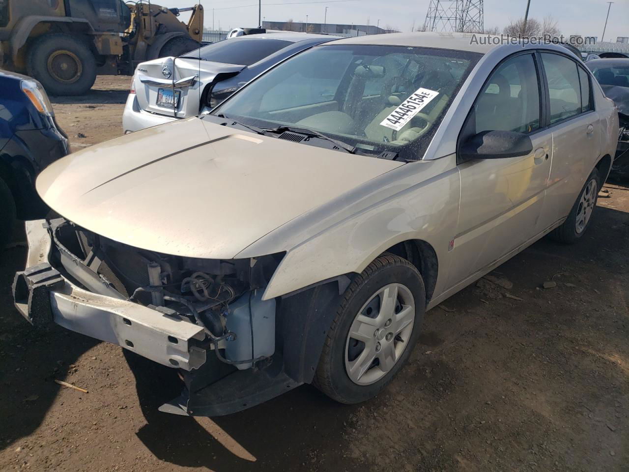 2003 Saturn Ion Level 2 Beige vin: 1G8AJ52F63Z143349