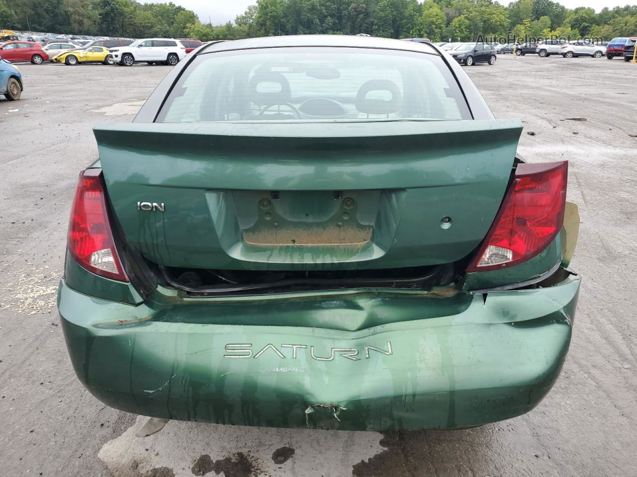 2003 Saturn Ion Level 2 Green vin: 1G8AJ52F73Z134238