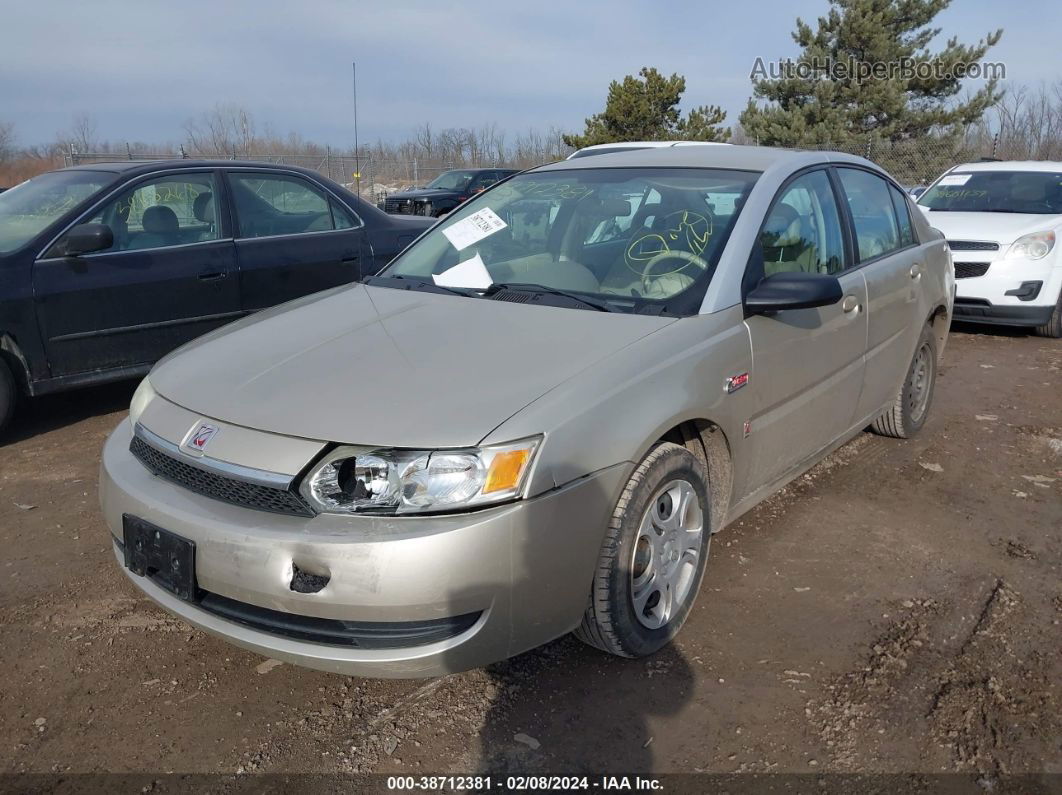 2003 Saturn Ion Ion 2 Бежевый vin: 1G8AJ52F73Z145871