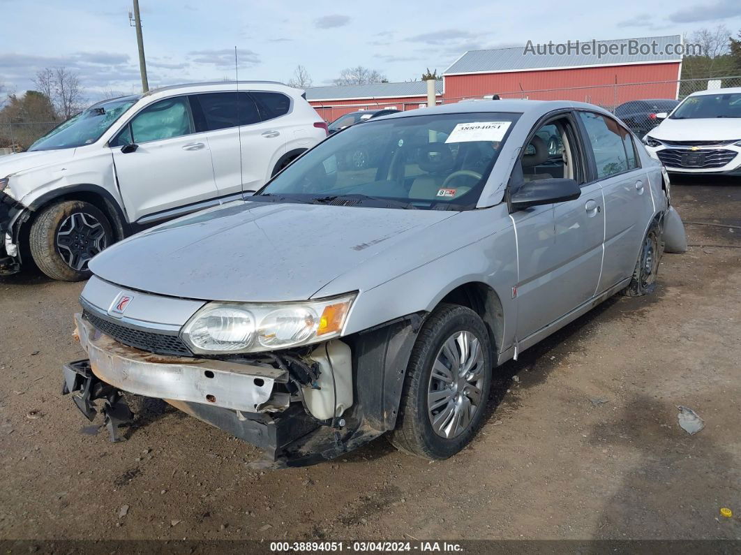 2003 Saturn Ion 2 Silver vin: 1G8AJ52F73Z168292