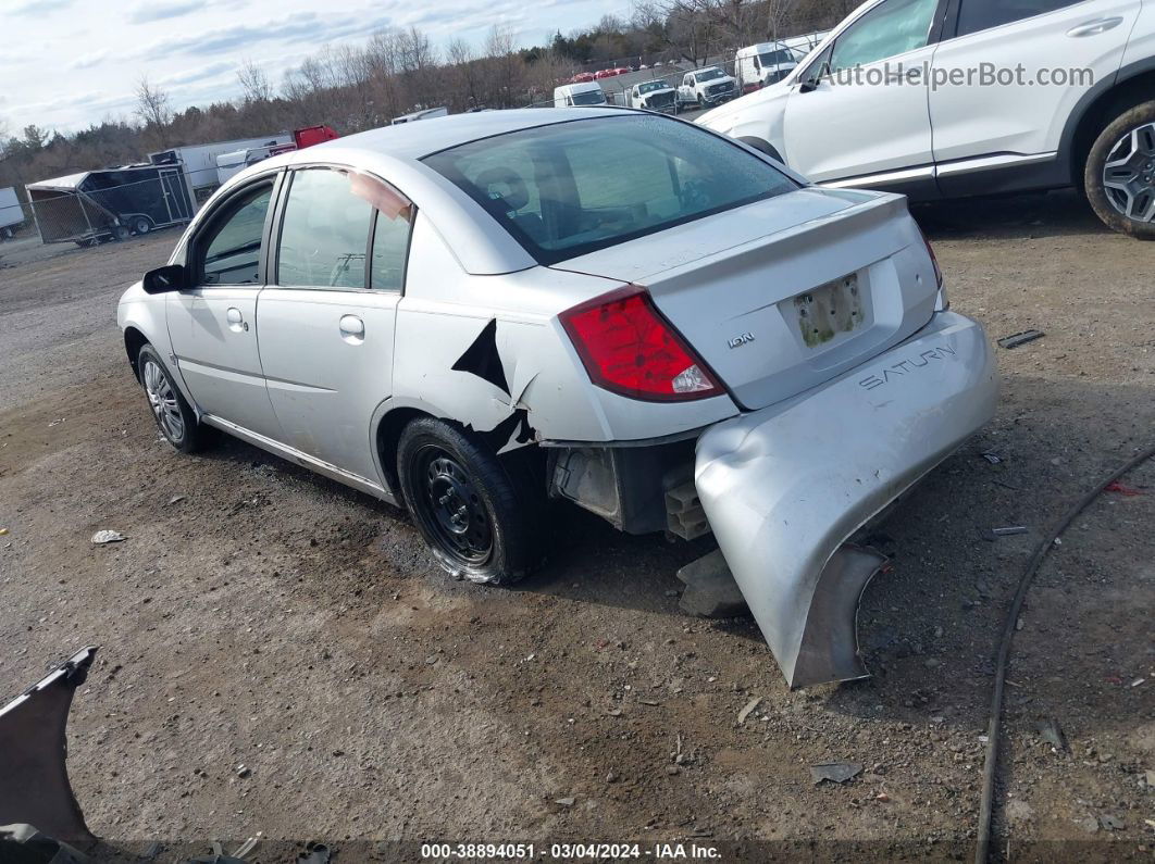 2003 Saturn Ion 2 Silver vin: 1G8AJ52F73Z168292