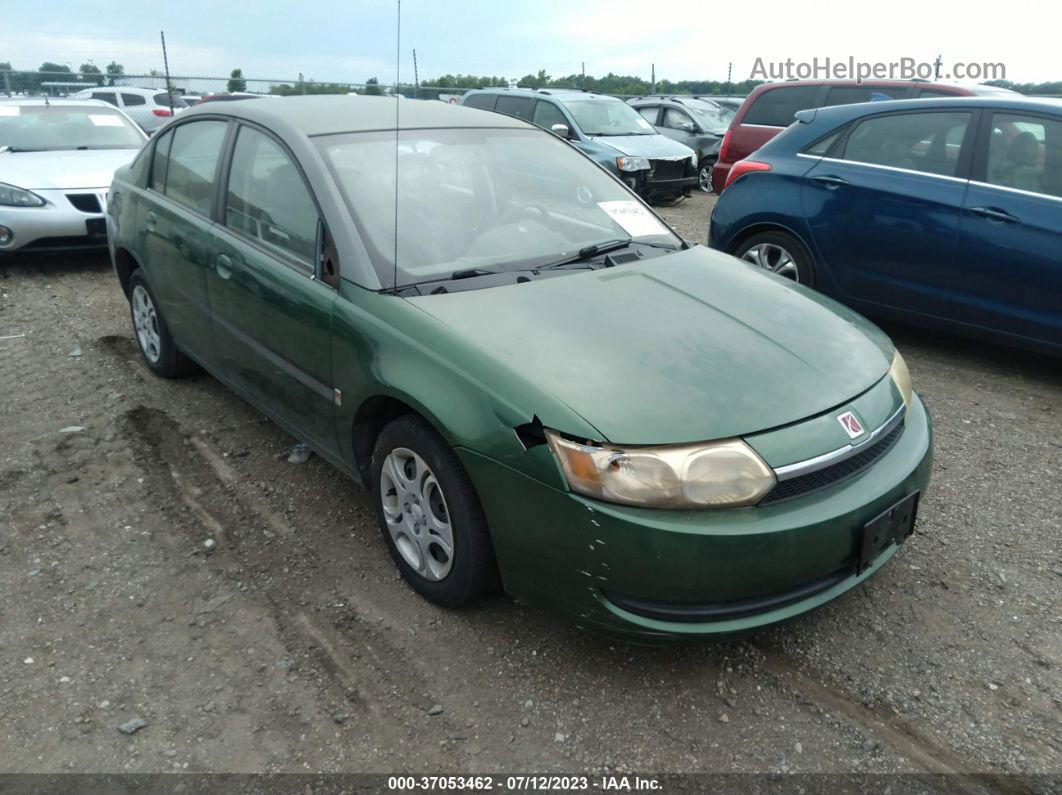 2003 Saturn Ion Ion 2 Зеленый vin: 1G8AJ52F83Z132062