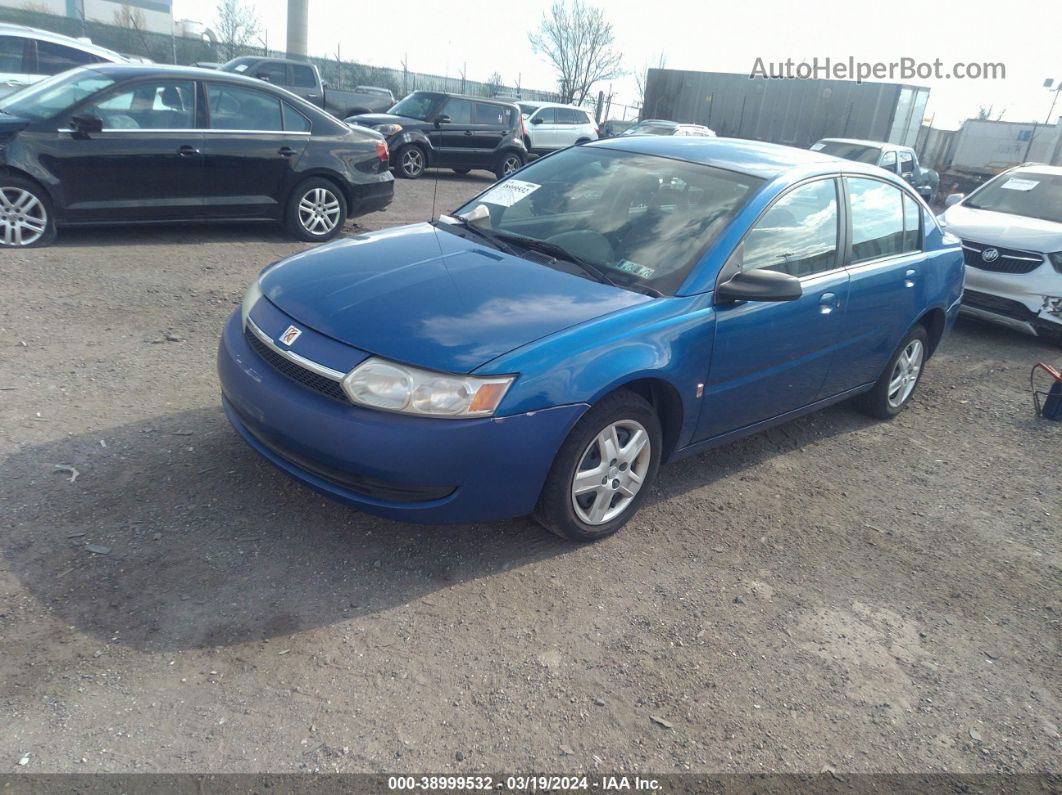 2003 Saturn Ion 2 Blue vin: 1G8AJ52F83Z166664