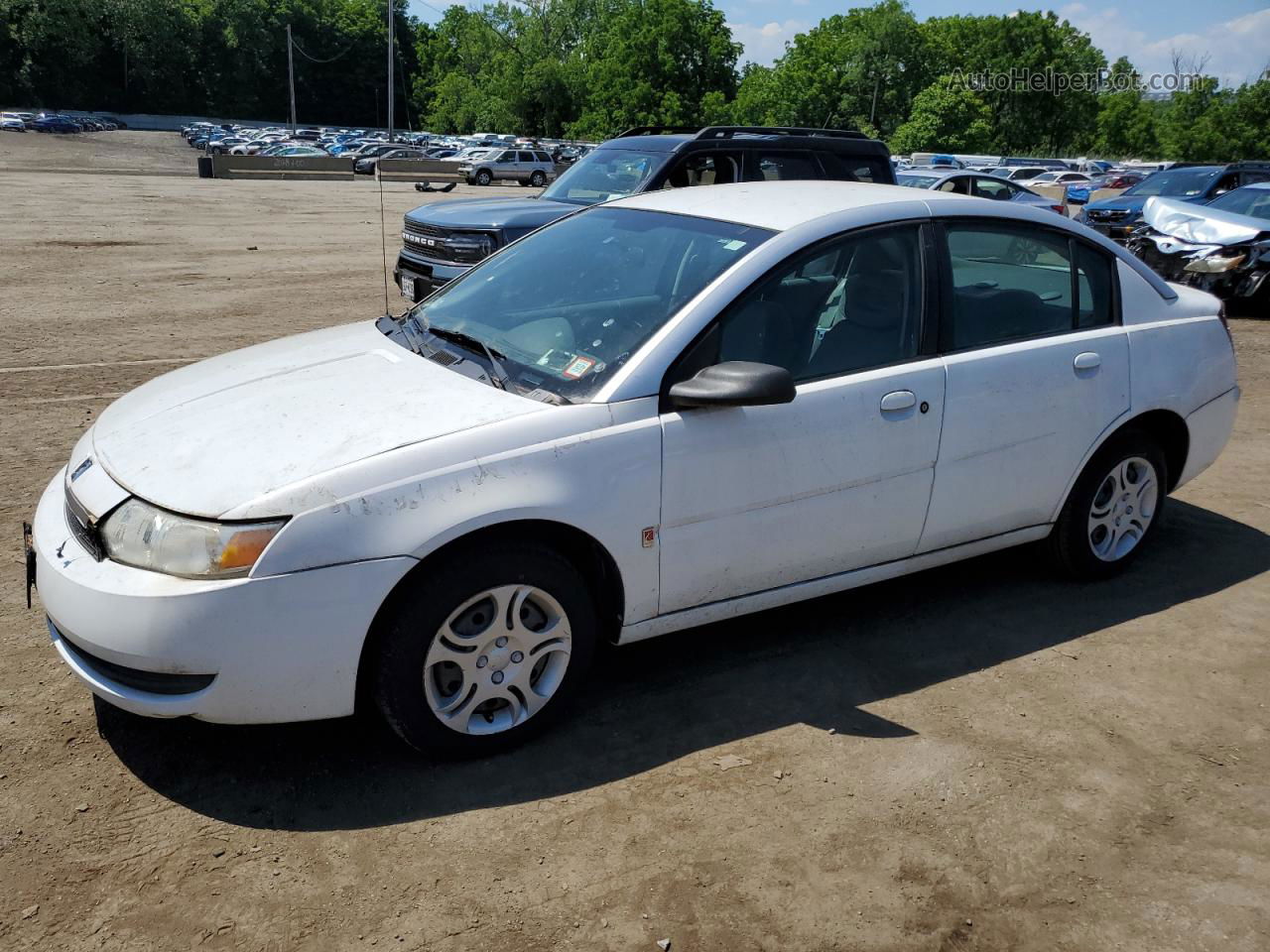 2003 Saturn Ion Level 2 White vin: 1G8AJ52F93Z108790