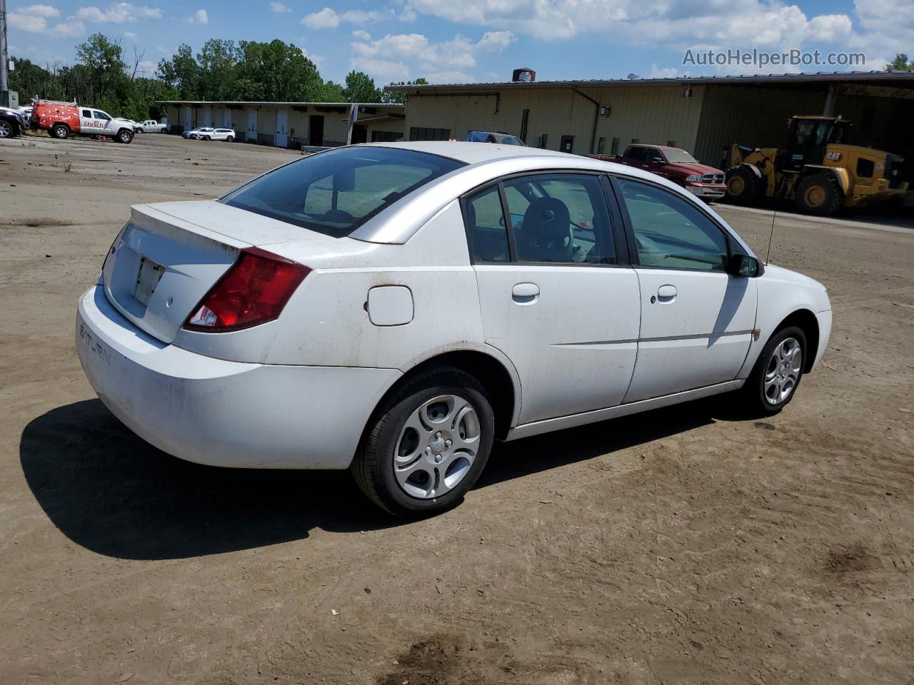 2003 Saturn Ion Level 2 White vin: 1G8AJ52F93Z108790