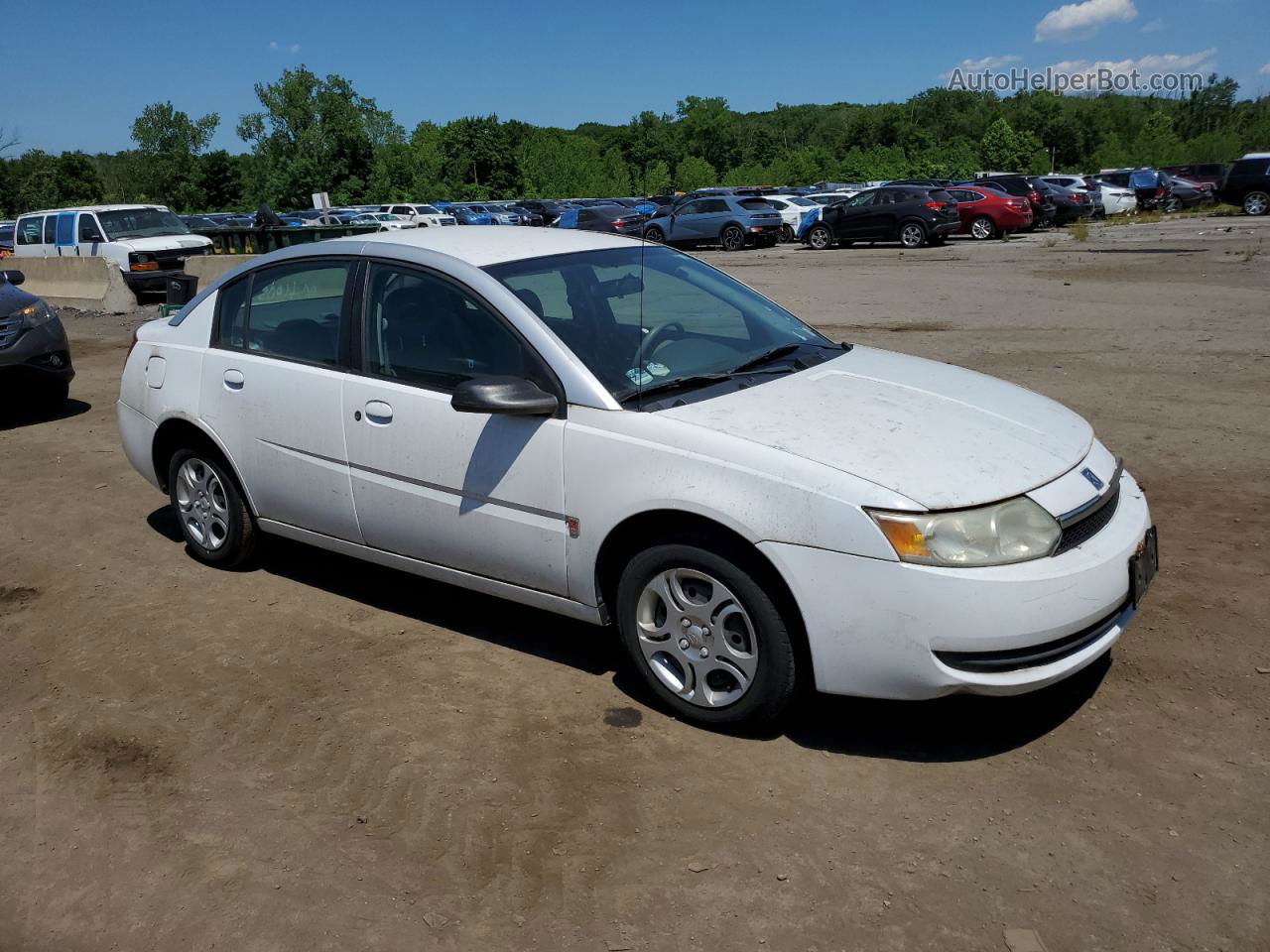 2003 Saturn Ion Level 2 White vin: 1G8AJ52F93Z108790