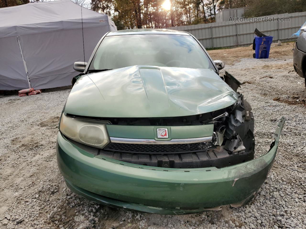 2003 Saturn Ion Level 2 Green vin: 1G8AJ52F93Z173252