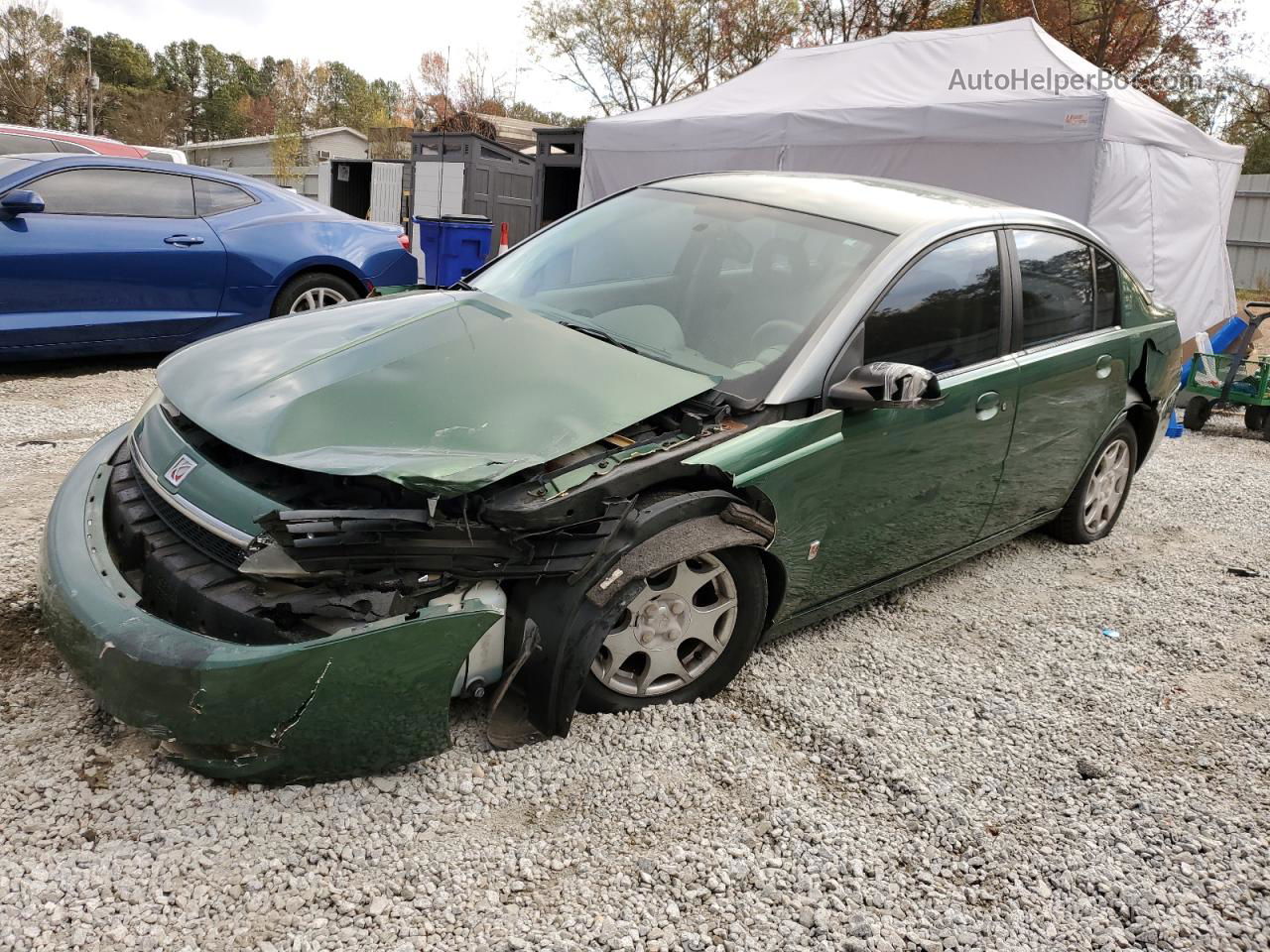 2003 Saturn Ion Level 2 Green vin: 1G8AJ52F93Z173252