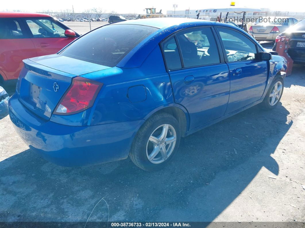 2003 Saturn Ion 2 Blue vin: 1G8AJ52F93Z187099