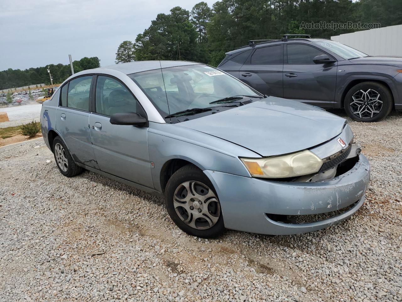 2003 Saturn Ion Level 2 Синий vin: 1G8AJ52FX3Z117417