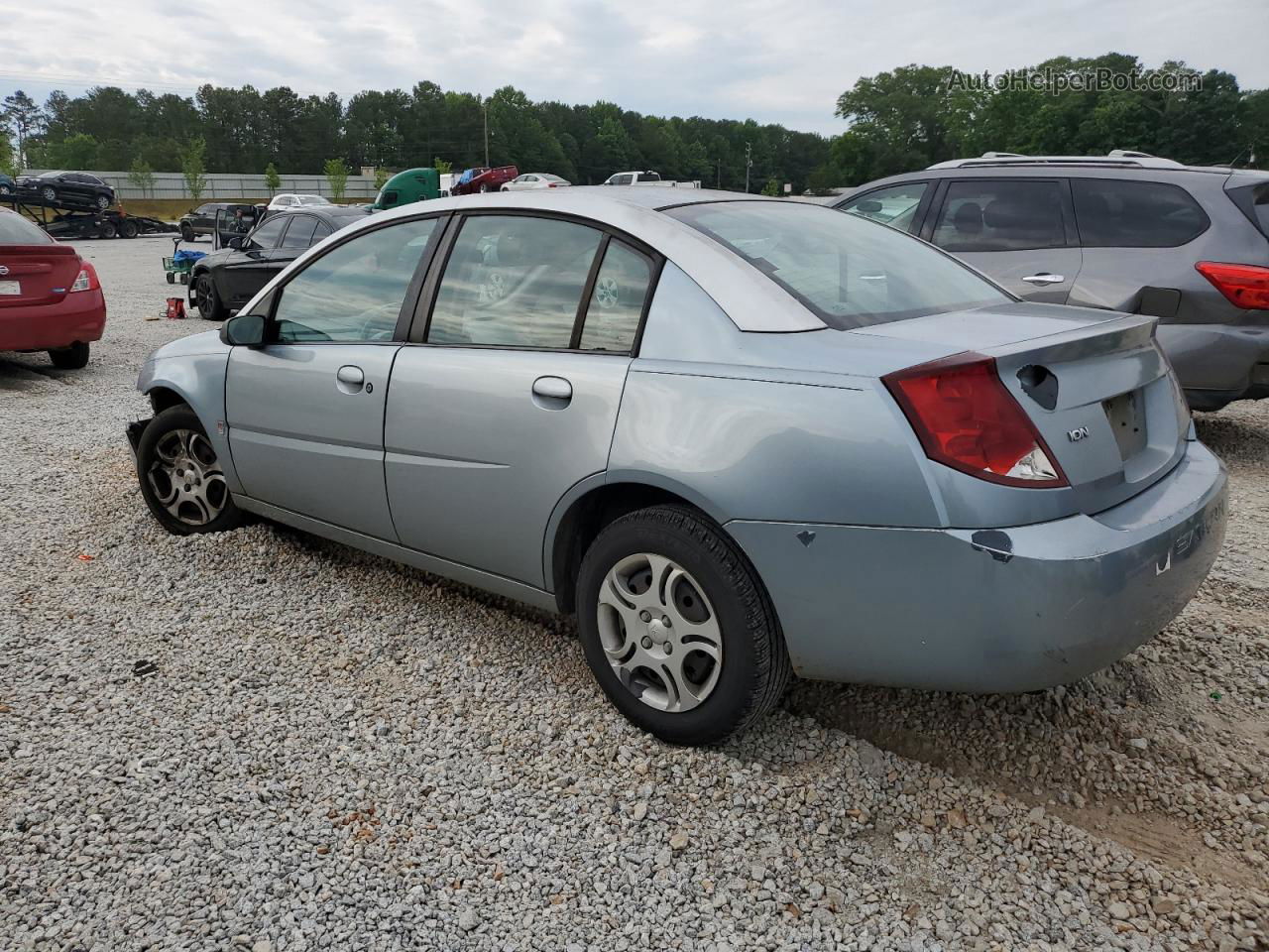 2003 Saturn Ion Level 2 Синий vin: 1G8AJ52FX3Z117417