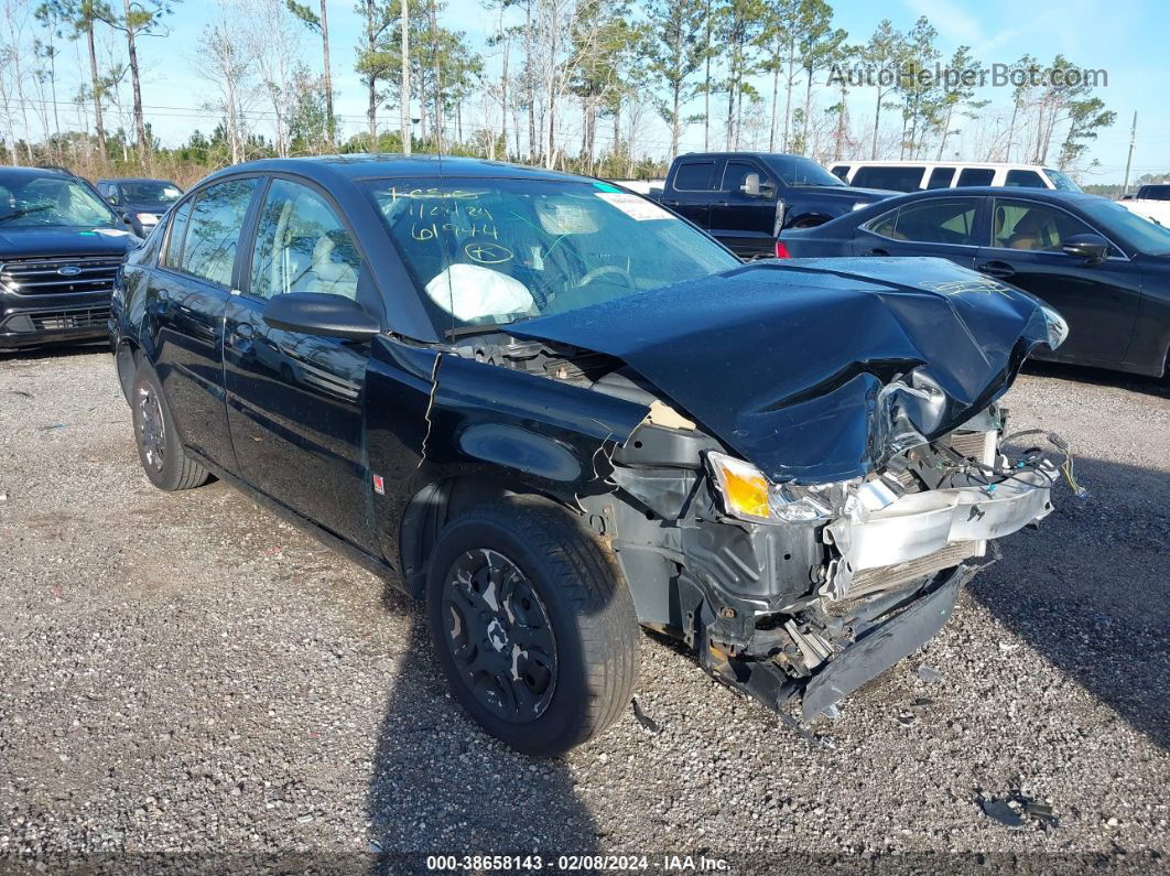 2003 Saturn Ion Ion 2 Black vin: 1G8AJ52FX3Z121967