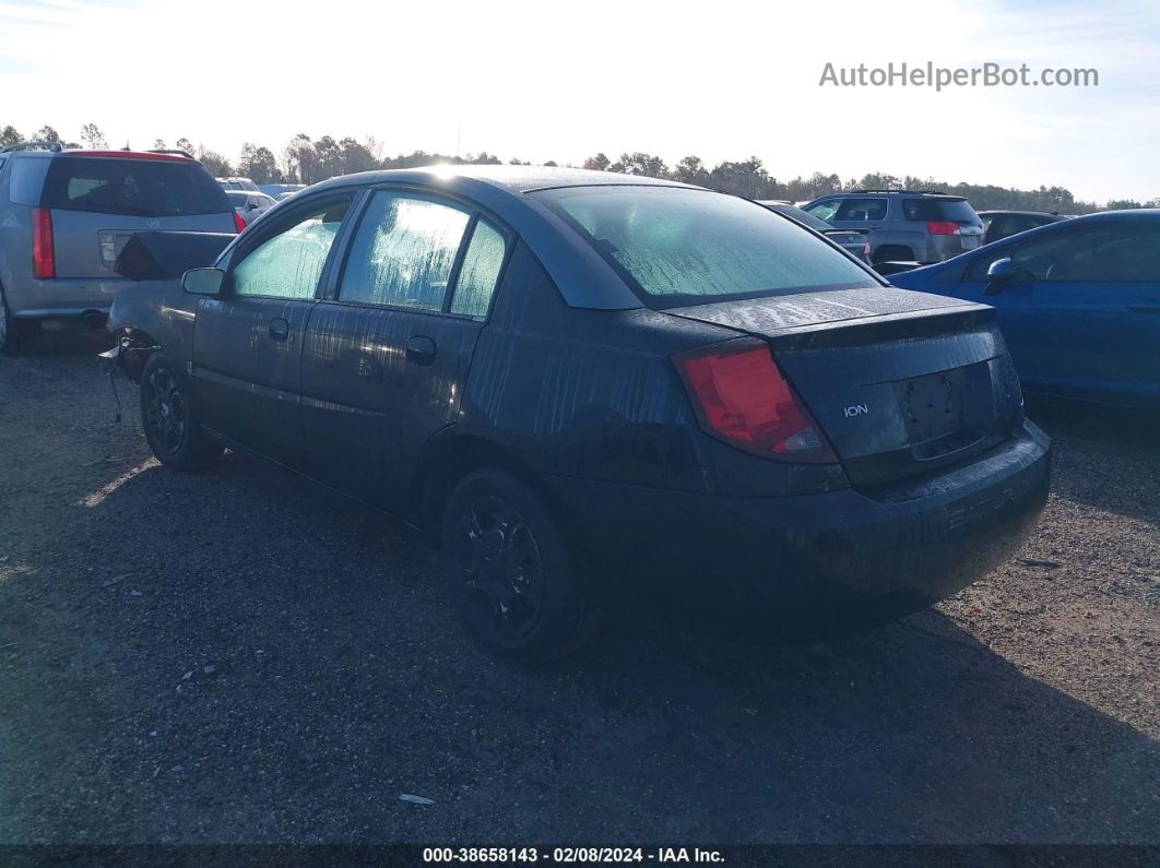 2003 Saturn Ion Ion 2 Black vin: 1G8AJ52FX3Z121967