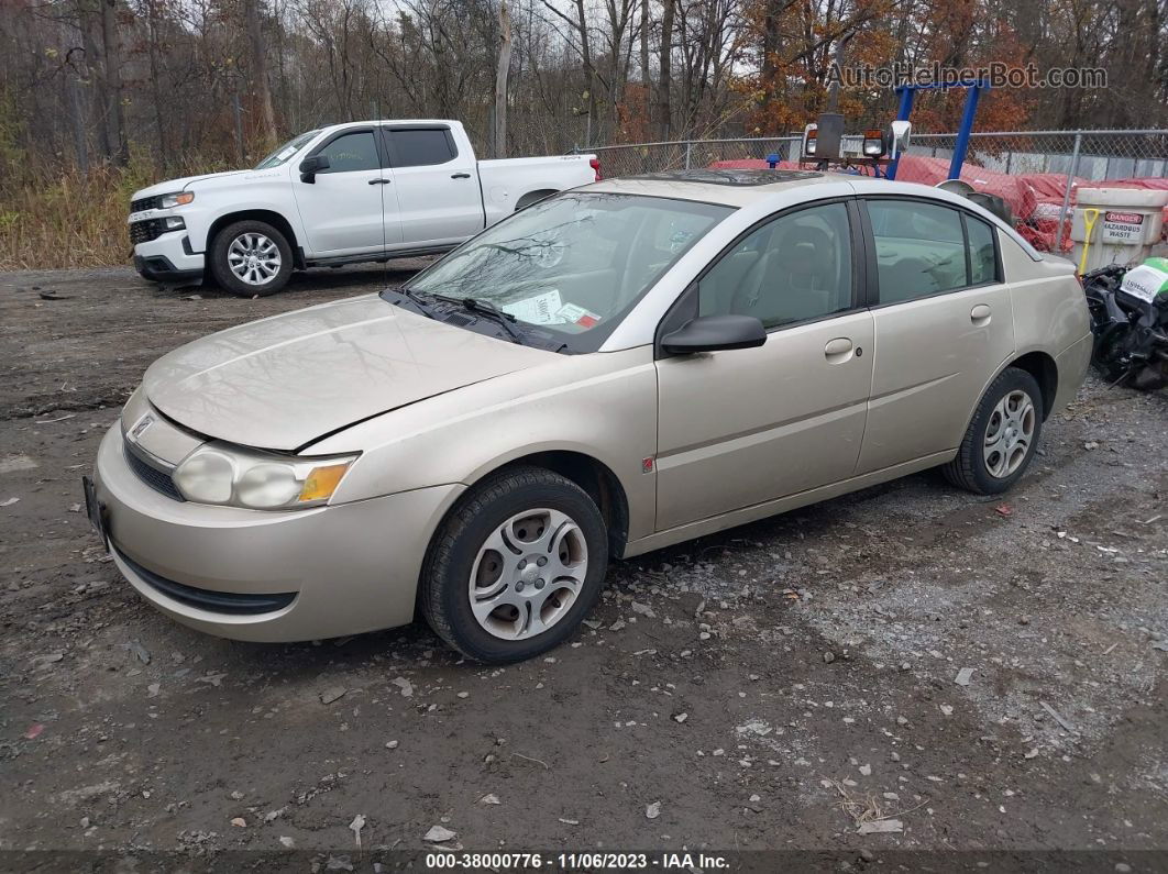 2003 Saturn Ion Ion 2 Gold vin: 1G8AJ52FX3Z142947