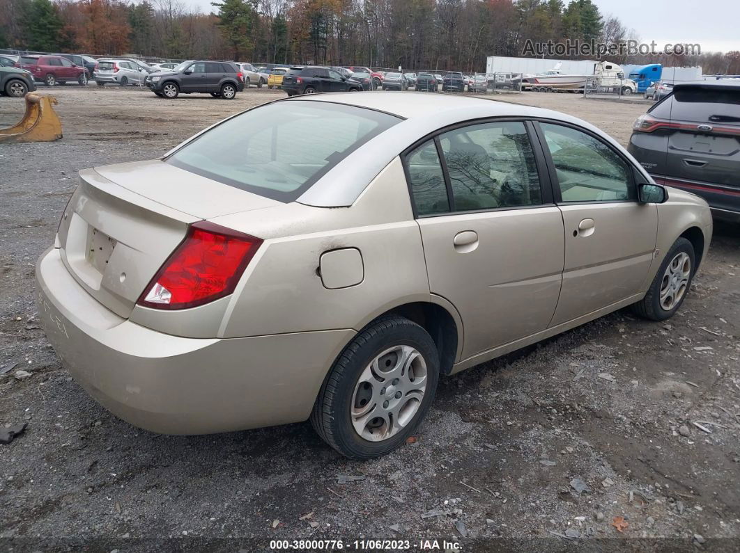 2003 Saturn Ion Ion 2 Gold vin: 1G8AJ52FX3Z142947